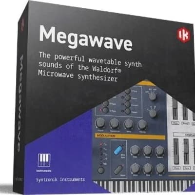 Syntronik 2  Megawave (Download)<br>wavetable synth sounds of the original Waldorf Microwave