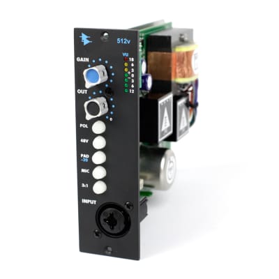 API 512v Discrete Microphone / Line Preamp with Variable Output image 9