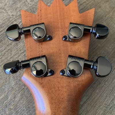 Koaloha "Pops" Custom Koa Pineapple Sunday Tenor Ukulele with pickup speaker installed contact me before purchase image 19