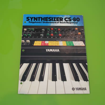 Yamaha CS-80 Synthesizer Brochure 1977 image 1