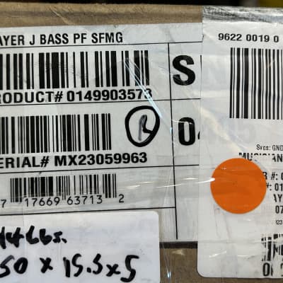 Fender Player Jazz Bass Pau Ferro Sea Foam Green #MX23059963  9 lbs 3.3 oz image 9