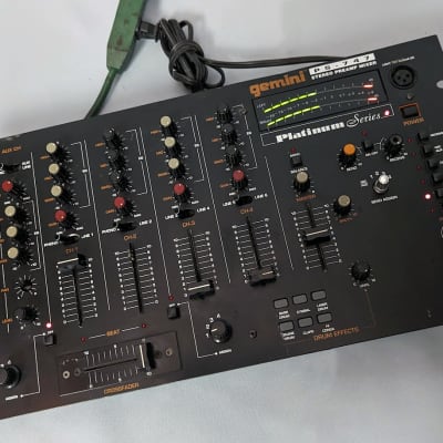 Immagine Gemini Preamp DJ Mixer Platinum Series PS-747 - 1