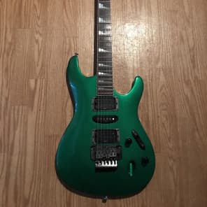 Ibanez s series green top