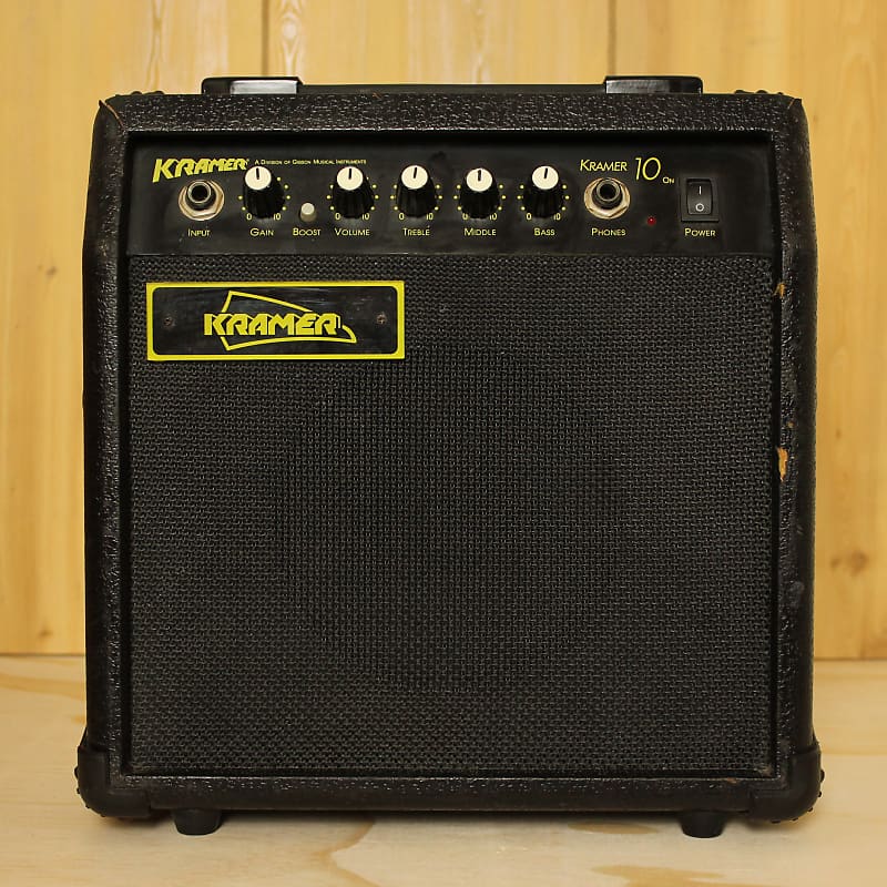 Vintage 90s Kramer K10 Guitar Practice Amp Gibson Made Loud, Reverb