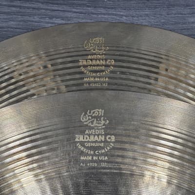 Zildjian 14" A Custom Rezo Hi-Hat Cymbals (Pair) image 5