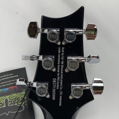 PRS Paul Reed Smith SE Custom 24 Electric Guitar Black Gold Burst + PRS Gig Bag BRAND NEW image 15