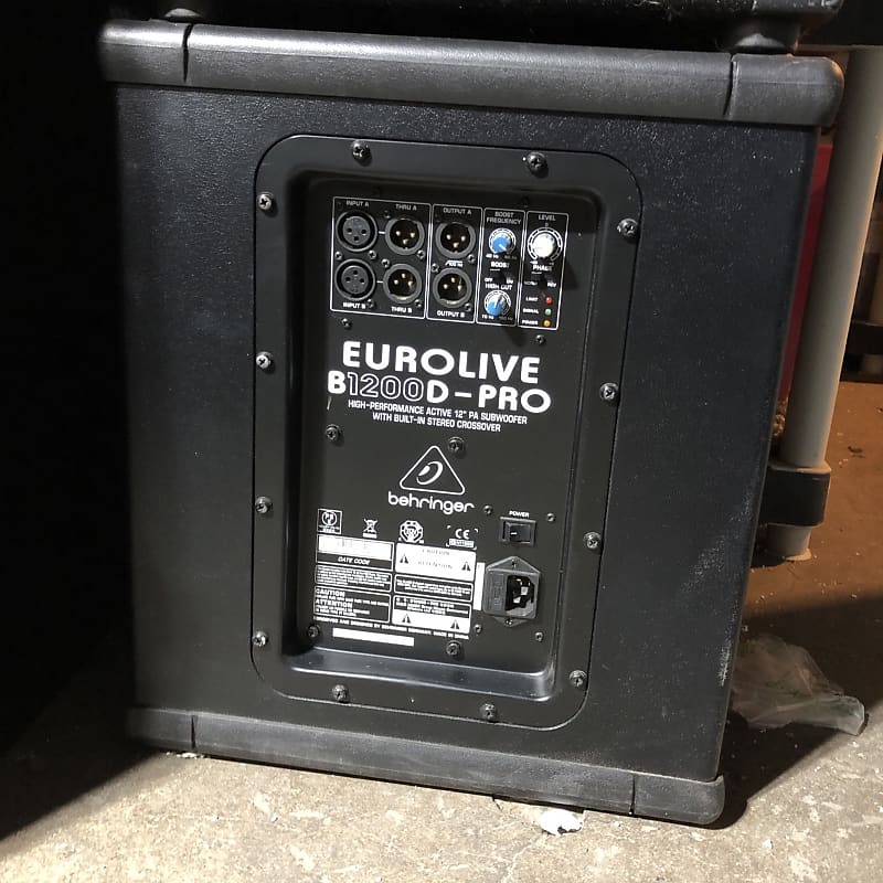 サブウーハー EUROLIVE B1200-Pro - オーディオ機器