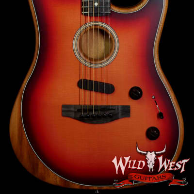 Fender American Acoustasonic Stratocaster Ebony Fingerboard 3-Color Sunburst for sale