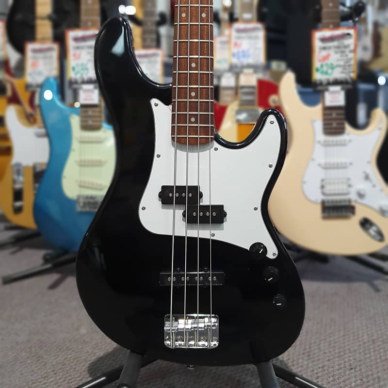 Cort GB14PJ P&J Style Bass Guitar in Gloss Black - R.R.P $499 | Reverb