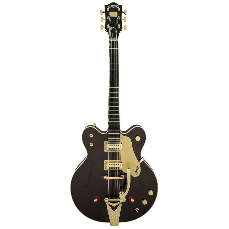 Gretsch G6122T-62 Vintage Select Edition '62 Chet Atkins Country Gentleman Hollow Body with Bigsby 6-String Right-Handed Electric Guitar (Walnut Stain) image 1