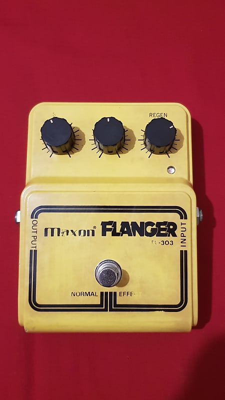 Maxon/Ibanez FL-303 Analog Flanger Pedal Vintage 70's Made