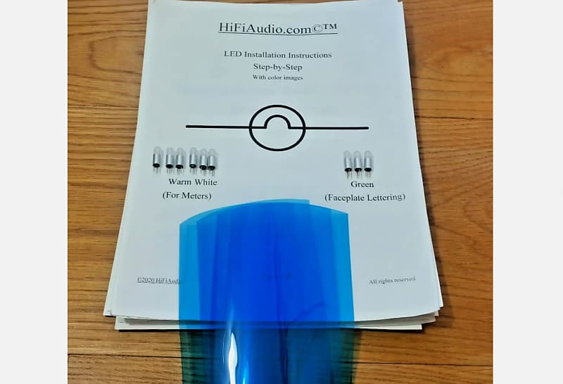 McIntosh MC150 bulbs lamps lights  			