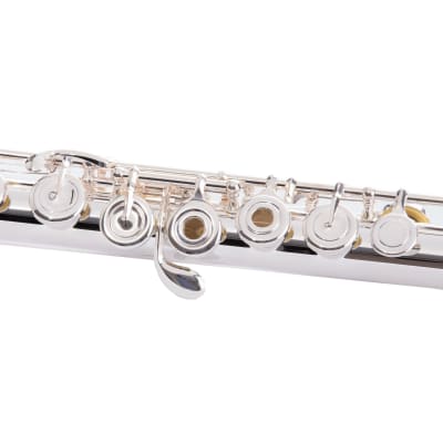 Azumi AZ3SRBO-K Flute - Open Hole, Offset G, B Foot, 24K Gold Plated Crown and Lip Plate image 8