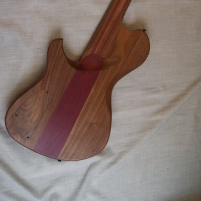 Handcrafted 5 string fretless bass. Superb tone and build quality. Made in the UK. image 6