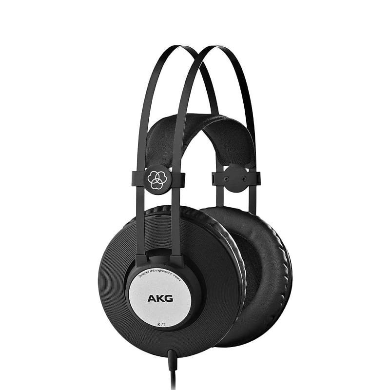 AKG Pro Audio K72 Over-Ear Closed-Back Studio Headphones Matte Black image 1