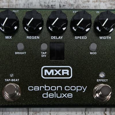 MXR Carbon Copy Deluxe Analog Delay Pedal M292 Electric Guitar Effects Pedal image 1