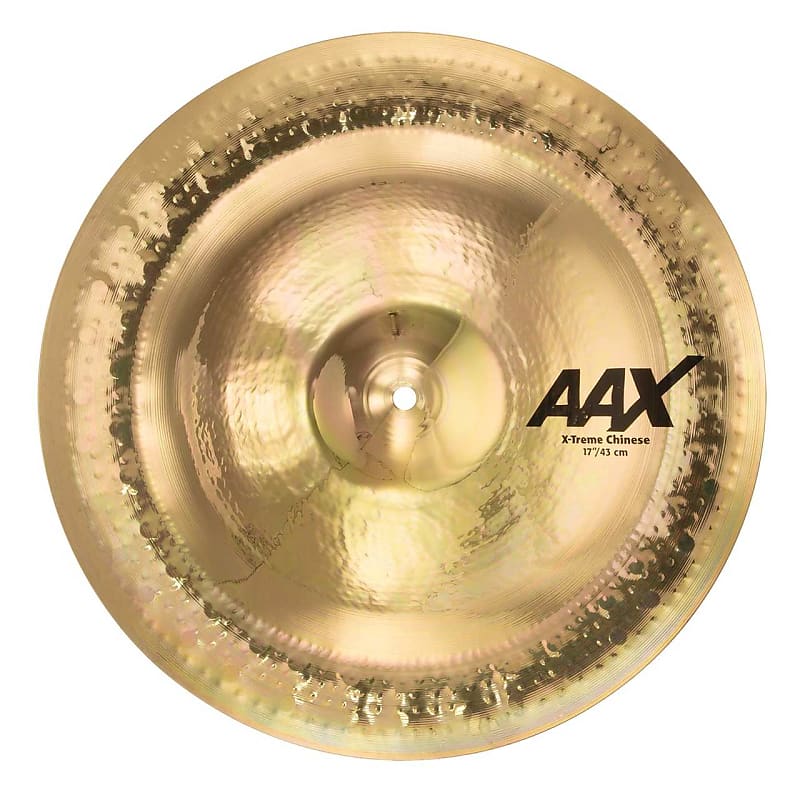Sabian 17" AAX X-Treme Chinese Brilliant Cymbal 21786XB image 1