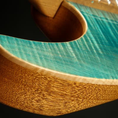 Suhr Modern - Bahama Blue/Roasted 5A Birdseye Maple Neck 2023 image 22
