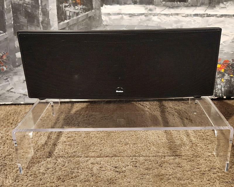 Boston Acoustics Boston Acoustics CR2 Center Speaker 2000 - Black plastic  			