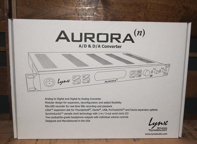 Lynx Studio Technology Aurora (n) 32 Thunderbolt 3 AD/DA Converter image 1