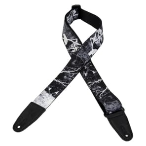 Levy's MPS2-095 2' Poly Guitar Strap, Grey image 5