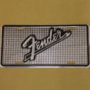 919-0560-104 Fender Electric Guitar/Bass Amp Grill Metal License Plate