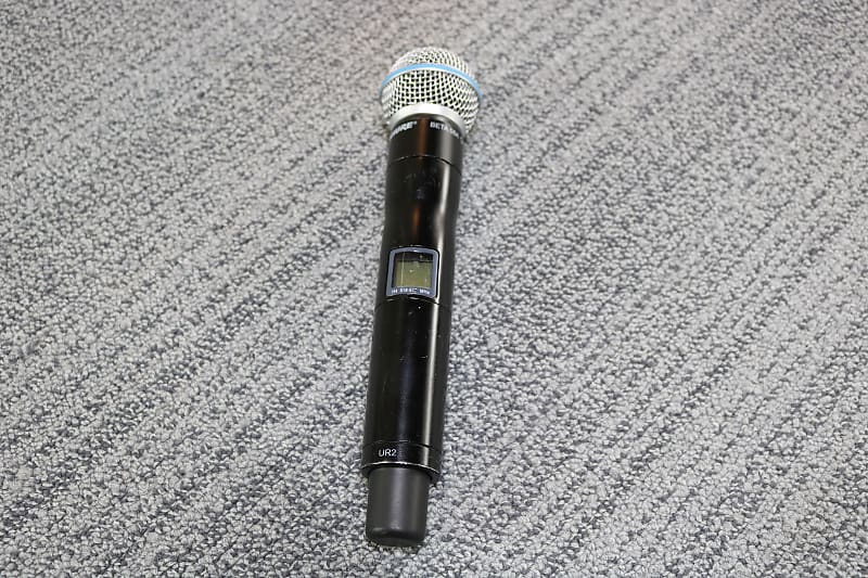 Shure UR2 Handheld Wireless Microphone Transmitter with Beta Reverb