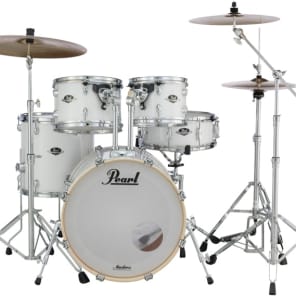 Pearl Export EXX725/C 5-piece Drum Set with Snare Drum - Pure White image 22