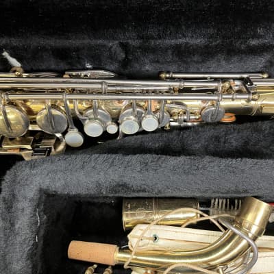 Buescher Aristocrat Alto Saxophone w/ Original Case & Selmer Paris S80 Mouthpiece image 8