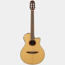 Yamaha NTX1 Acoustic Electric Nylon String Guitar Solid Sitka Spruce Top Natural