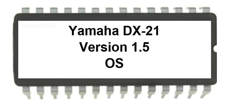 Yamaha DX-21 - Firmware OS Update Version 1.5 for DX21 image 1