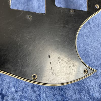 Vintage 1960's Gibson SG Standard 5 Ply  Pickguard Modified for 3rd Pickup 1967 image 4