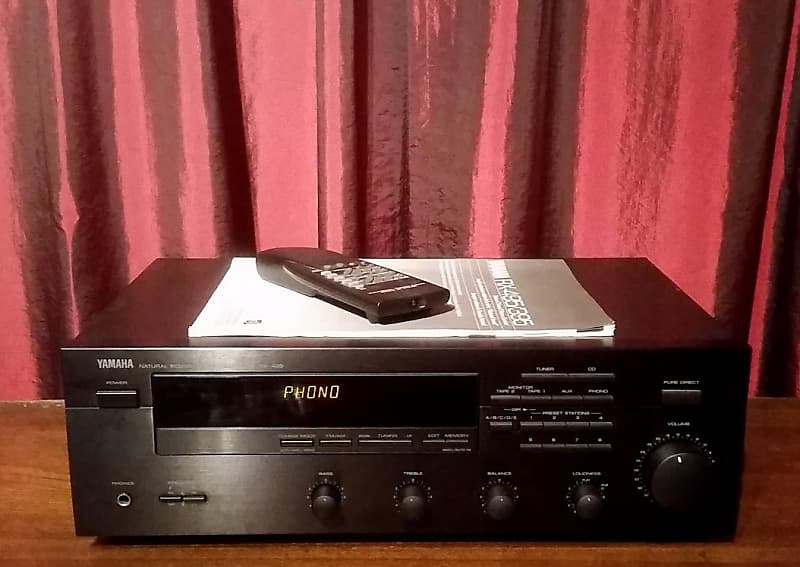 Yamaha RX495 Natural Sound Stereo Receiver Reverb