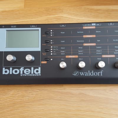 Waldorf Blofeld Desktop Digital Synthesizer Black Shadow Limited Edition - New (EU) image 5