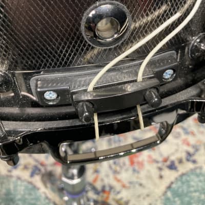 Jeff Ocheltree - 14x5.5" Heavy Metals 22, Limited Edition, Carbon Steel Snare Drum - Black/Black image 8