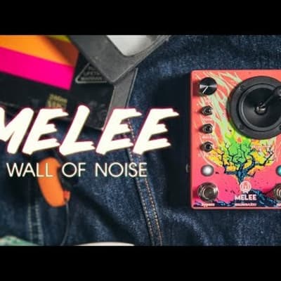 Walrus Audio Melee: Wall of Noise Reverb/DIstortion Guitar Effect Pedal image 5