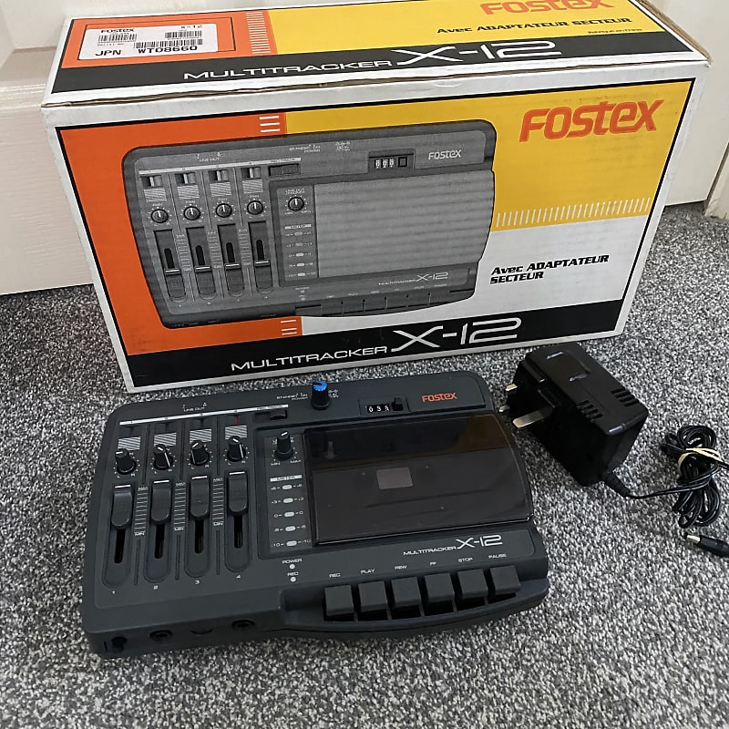 Rare] FOSTEX X-12 Multitracker Analog 4 Track Cassette