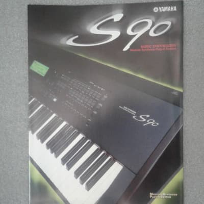 Yamaha S90 rare new brochure, printed in Japan