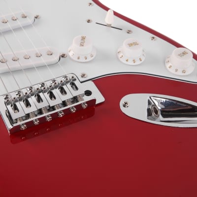 Glarry GST Maple Fingerboard Electric Guitar - Red image 6