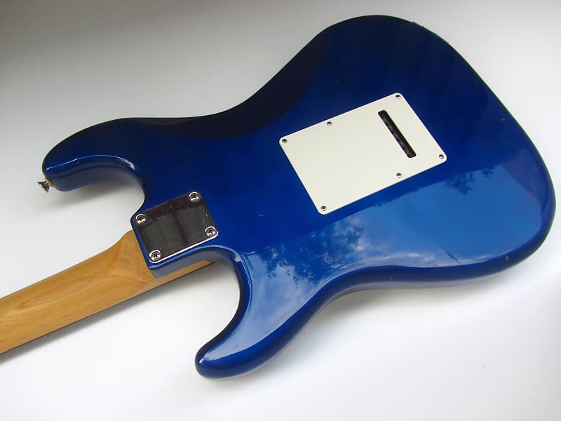 Tony Smith Stratocaster 1990 Navy sparkle | Reverb