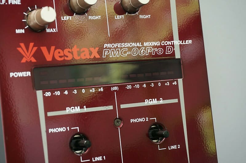 Vestax PMC-06Pro D Samurai DJミキサー VESTAX PMC-06 PRO D SAMURAI デジタルフェーダー搭載