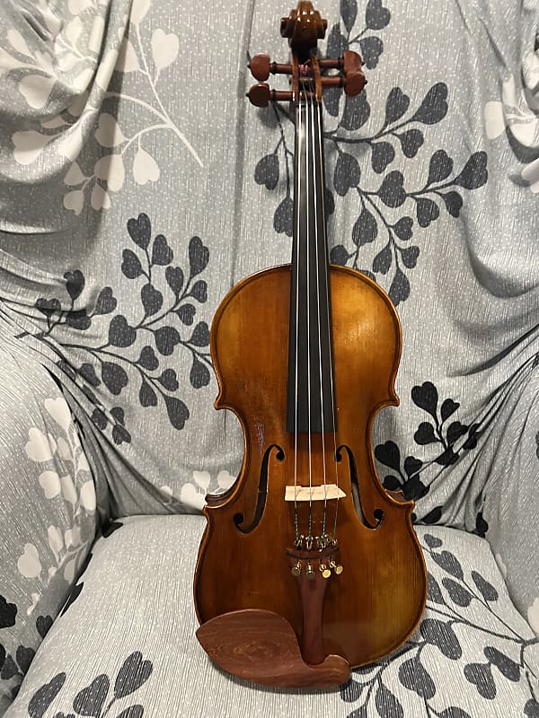 Unbranded 4/4 Violin - Birdseye Maple 2023 - Natural Amber