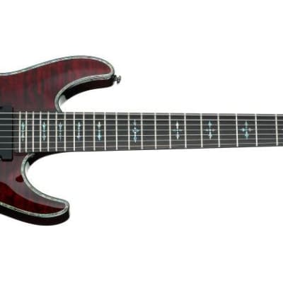 Schecter Hellraiser C-7 FR Electric Guitar (Black Cherry) for sale
