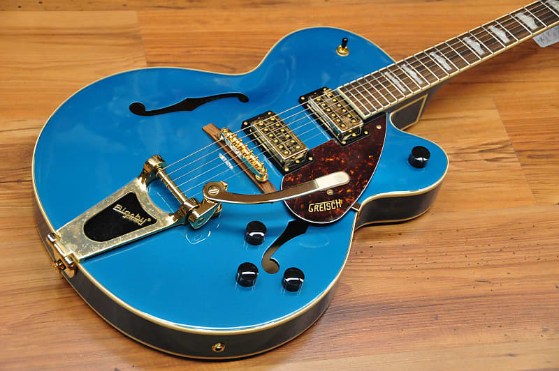 Gretsch Streamliner G2410TG with Bigsby  Ocean Turquoise image 1