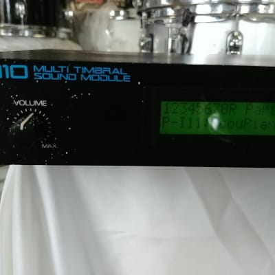 Roland D-110 Multi Timbral Sound Module 1988 - 1991 - Black image 6
