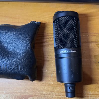 Audio-Technica AT2020 Cardioid Condenser Microphone 2010s - Black