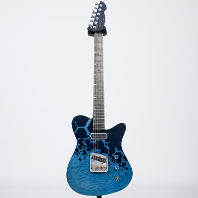 San Lorenzo T-Skin Hybrid Custom Electric Guitar With Case image 2