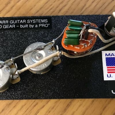 P-Bass wiring harness with rotary varitone style tone switch! NEW