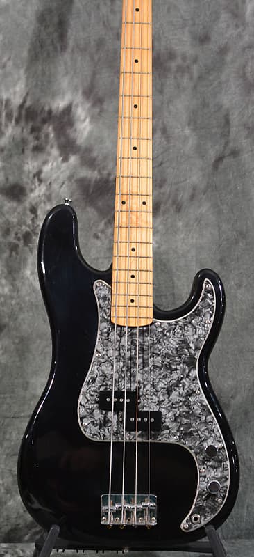 Squier II Precision Bass Vintage 1989 Black w pearloid