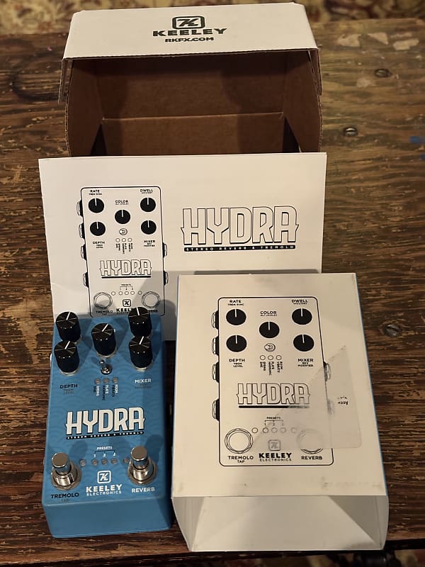 Keeley Hydra Stereo Reverb & Tremolo